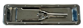 Recessed Handle Cam Lock Kit, Curb Side (Right), Stainless Steel